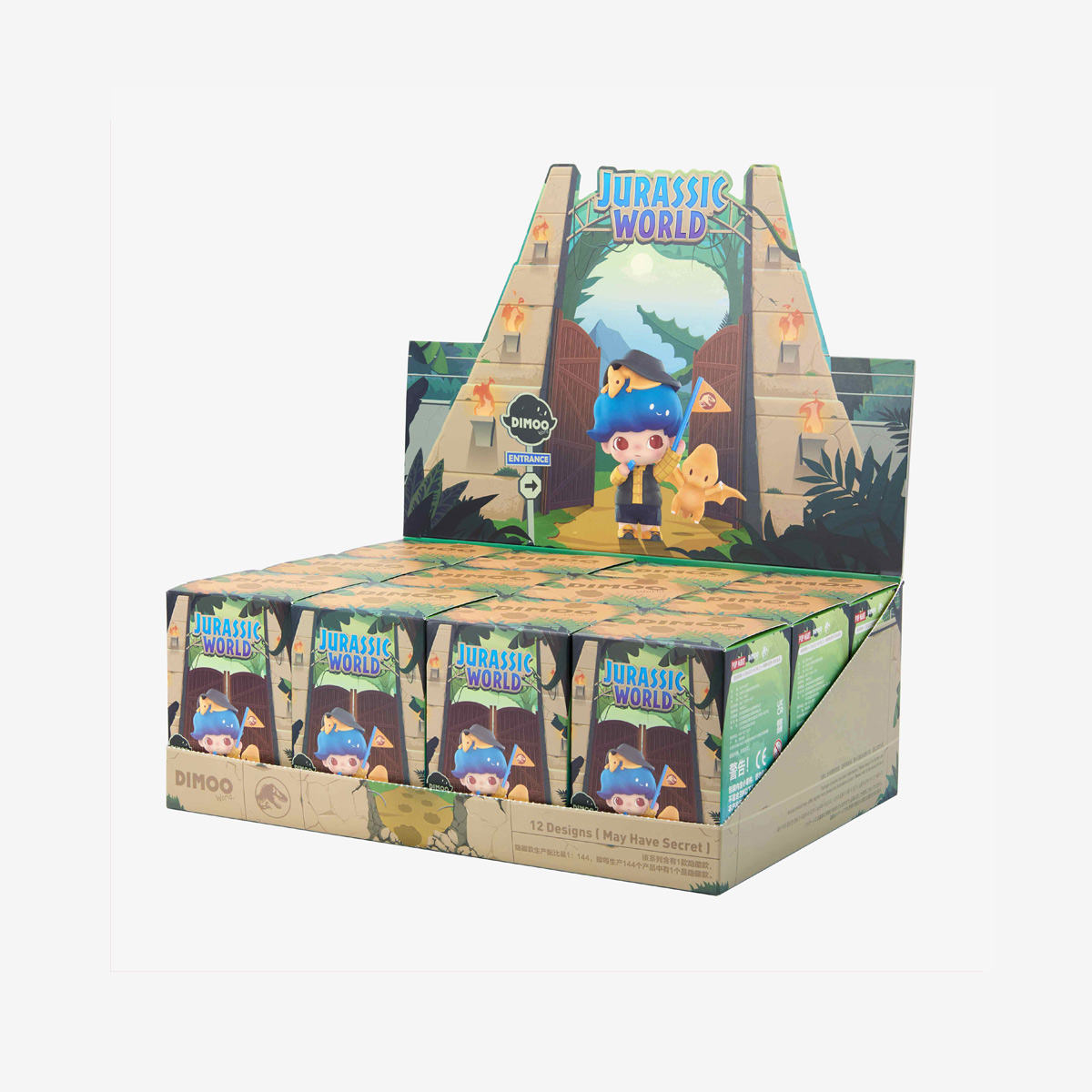 Dimoo Jurassic World Series Blind Box Pop Mart United States