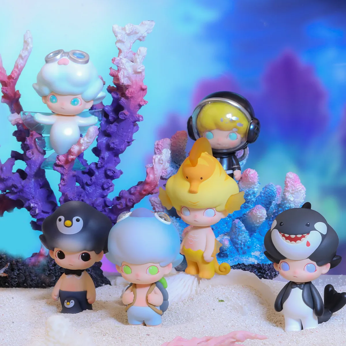 DIMOO Aquarium Series - Blind Box - POP MART (United States)