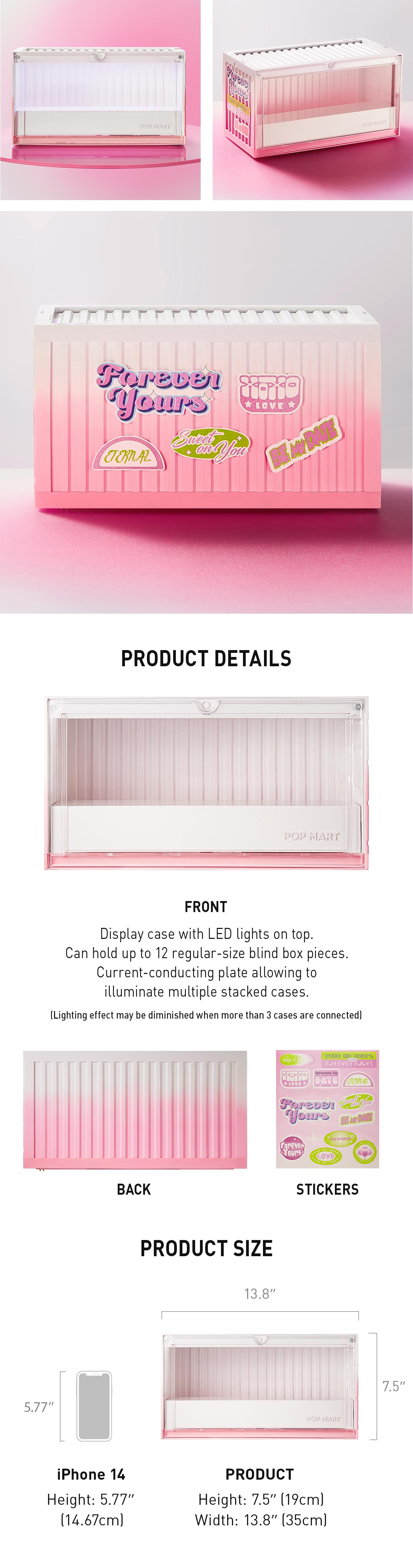 POP MART Luminous Display Container (Take My Heart) - POP MART 