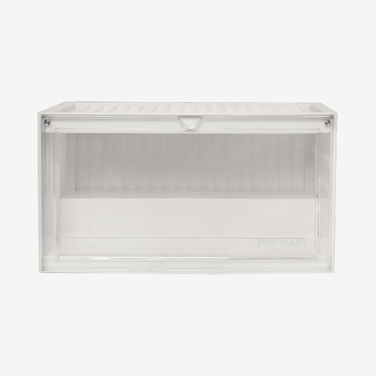 Popmart Whtte Box POP MART Luminous Display Container (White&Yellow&Pink) - POP MART ...