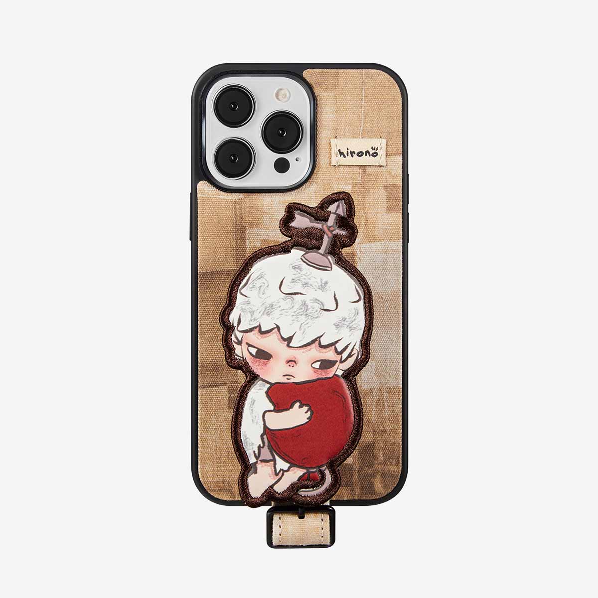 Hirono Mime Series-Lanyard Phone Case-iPhone 13 Pro Max