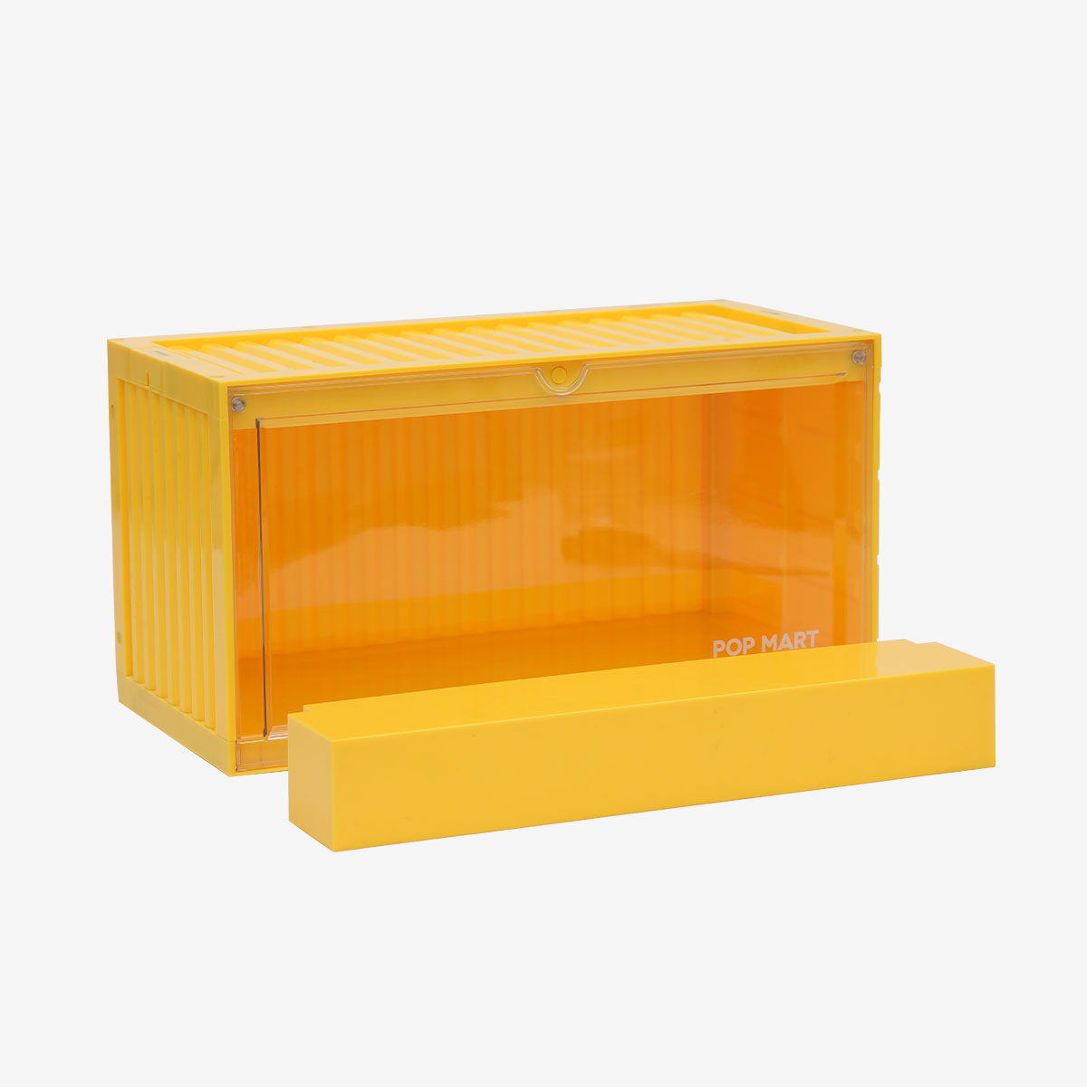 POP MART ルミナス コンテナボックス オレンジ POP MART Luminous Display Container (White) - POP MART (United States)