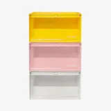 POP MART-POP MART Luminous Display Container (White&Yellow&Pink) - Banner 4
