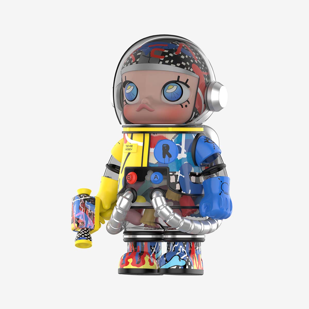 アイドル MEGA SPACE MOLLY 1000% Trevor Andrew2.0 MEGA SPACE MOLLY 1000% Trevor Andrew - Mega 1000% - POP MART