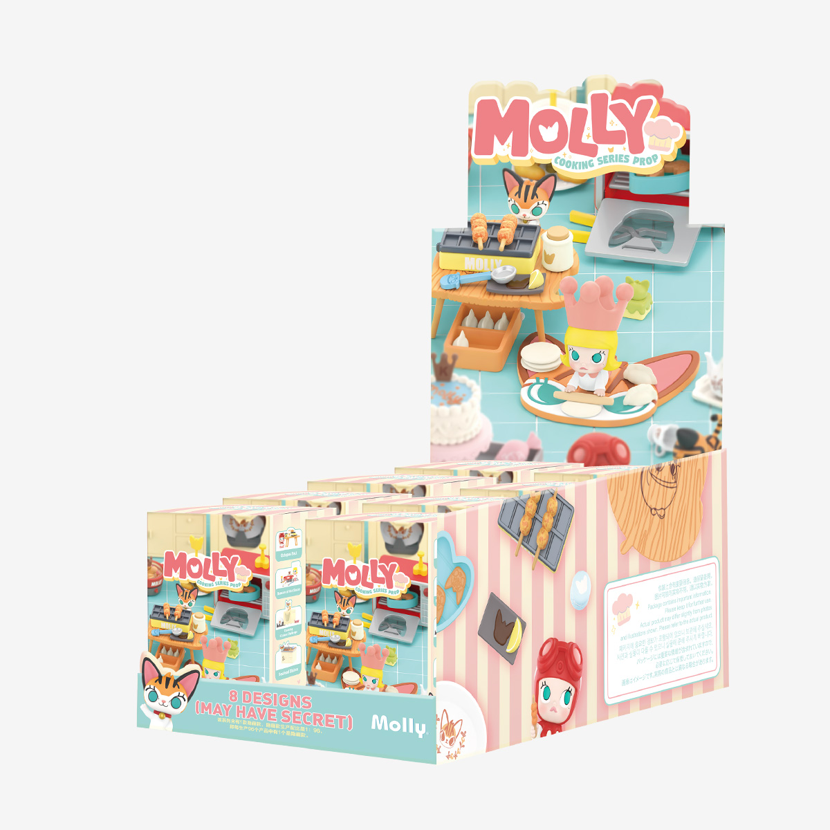 POPMART MOLLY COOKING SERIESクッキング　コンプリート MOLLY Cooking Series - Blind Box - POP MART (United States)