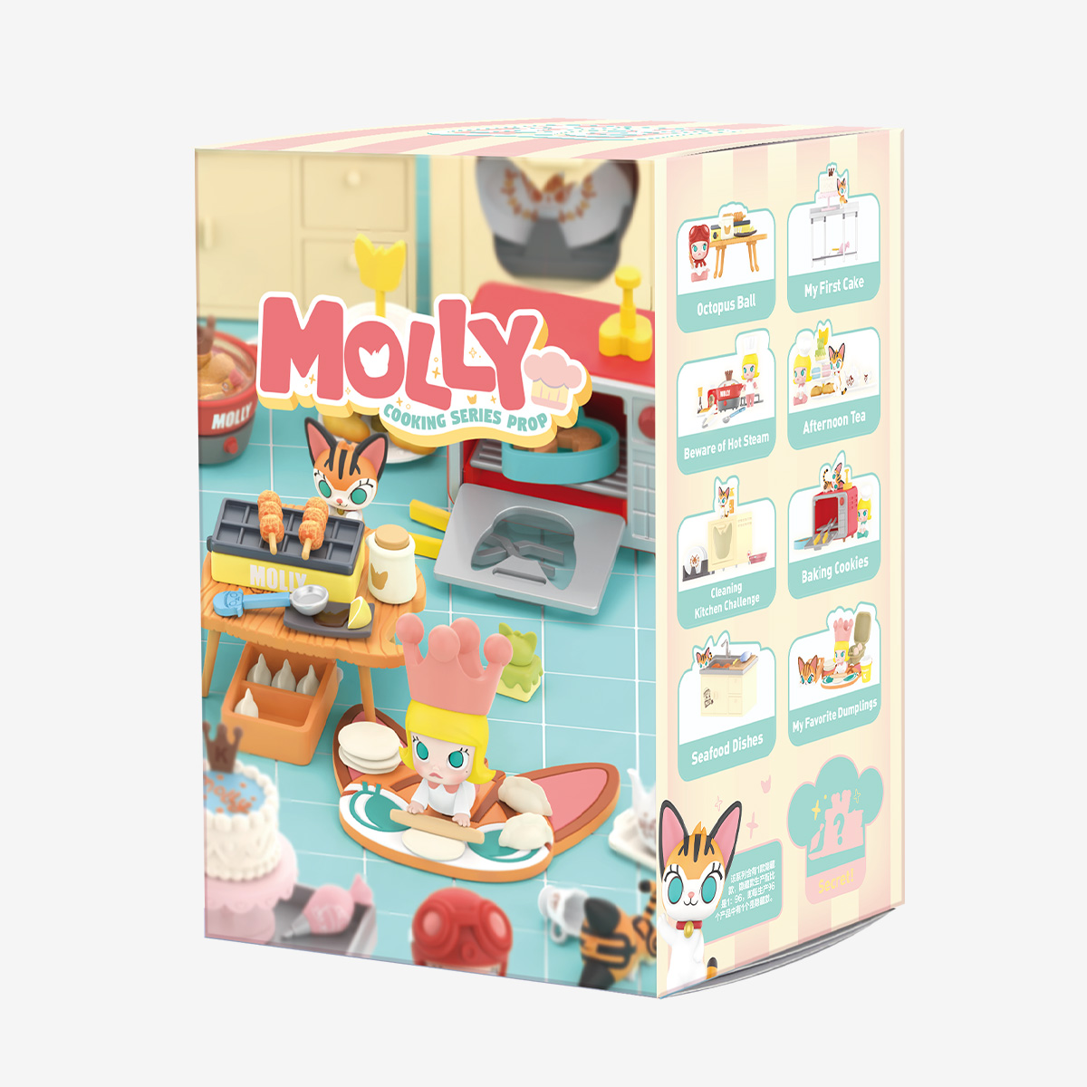 Official original POPMART MOLLY BAKING TIME Bread Head