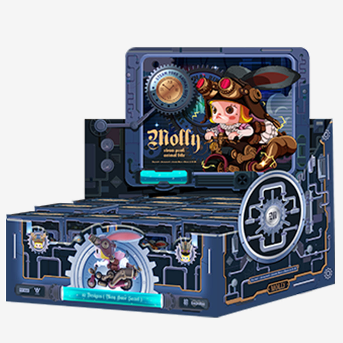 MOLLY Steam Punk Animal Bike Series - Blind Box - POP MART