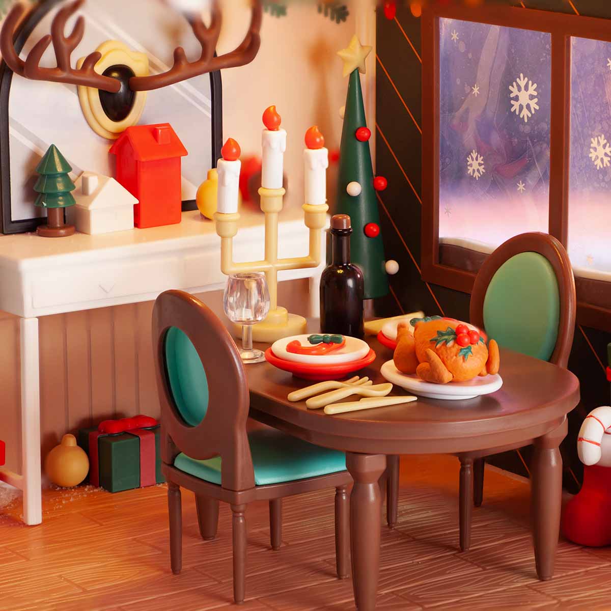 POP Christmas House Set(Christmas Fairy Tale) - POP MART
