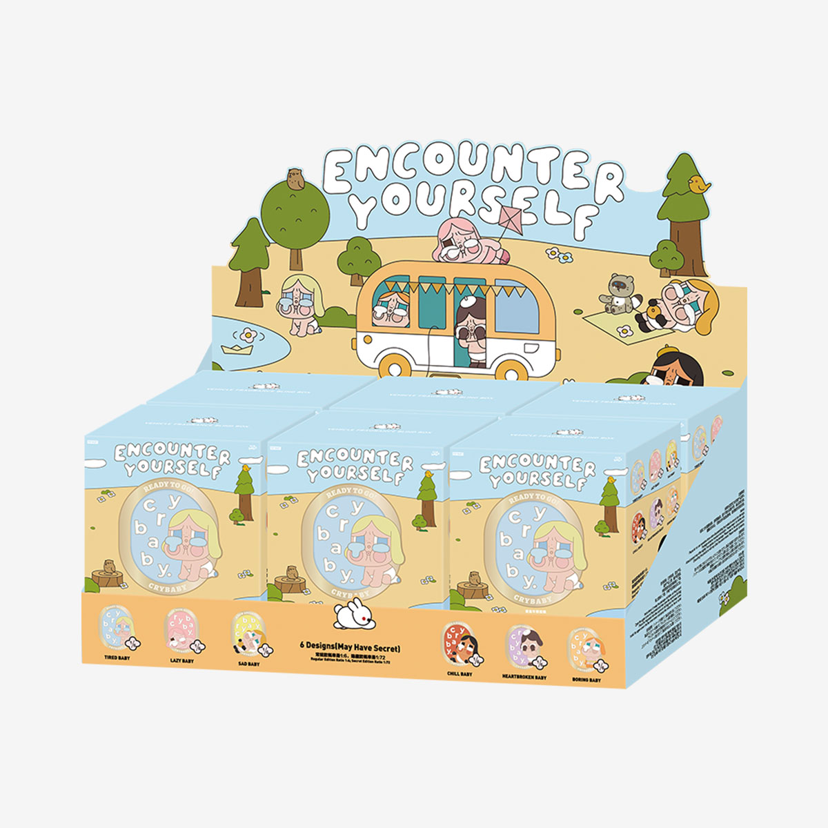 CRYBABY Encounter Yourself Series | Vehicle Fragrance Blind Box