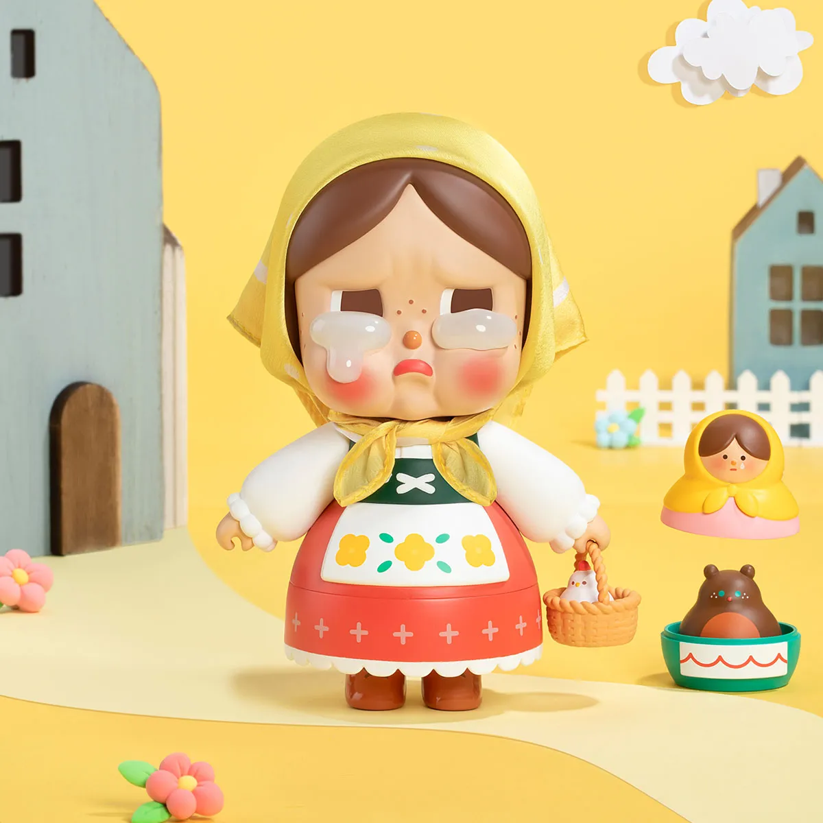 CRYBABY My Russian Doll Figurine | Designer Figurines - POP MART 