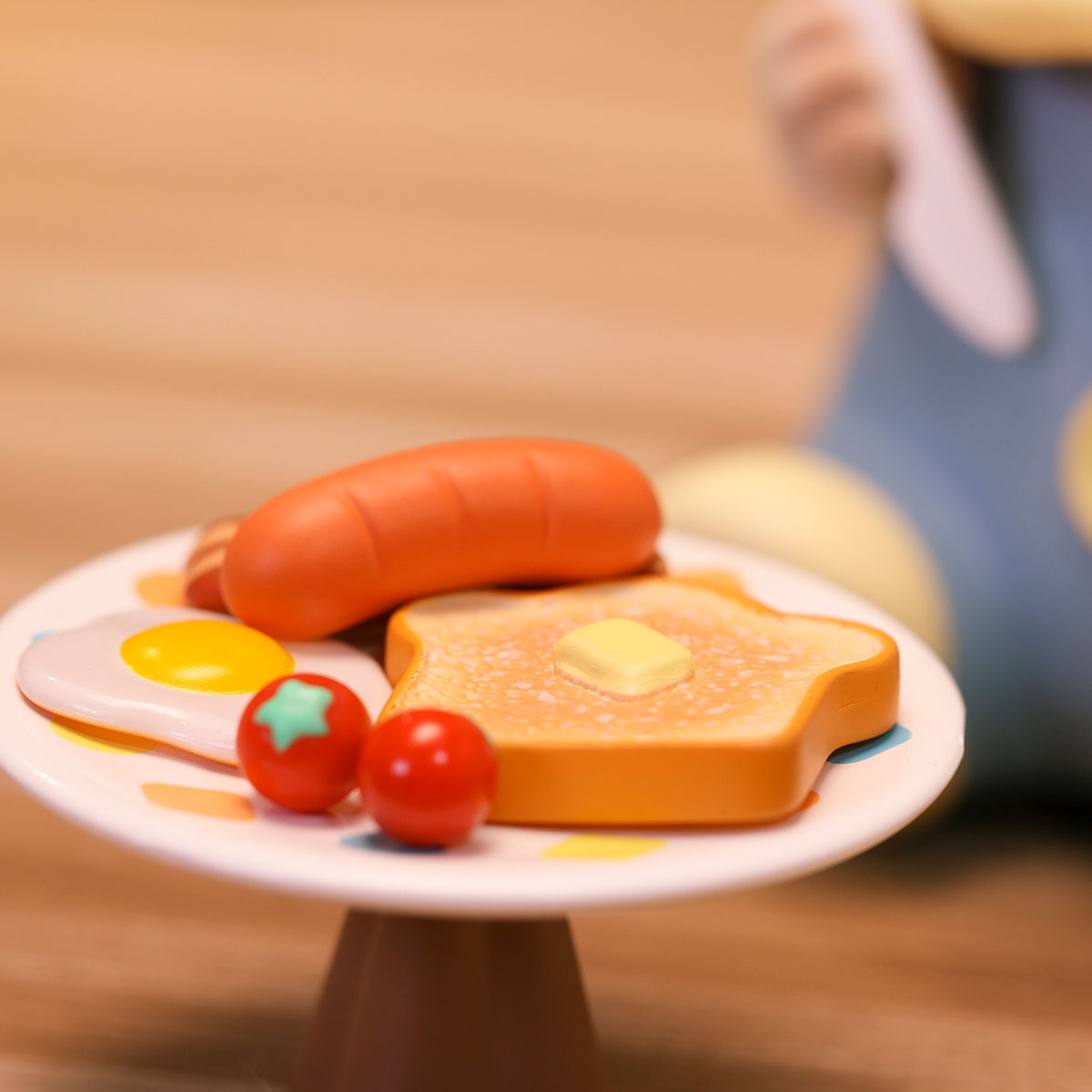 PUCKY All Day Breakfast Bear Baby Figure | Designer