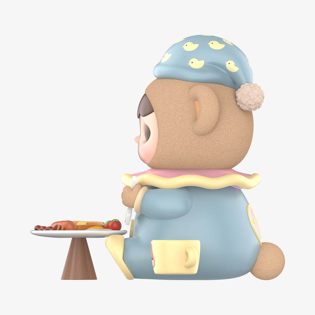 PUCKY All Day Breakfast Bear Baby Figure | Designer