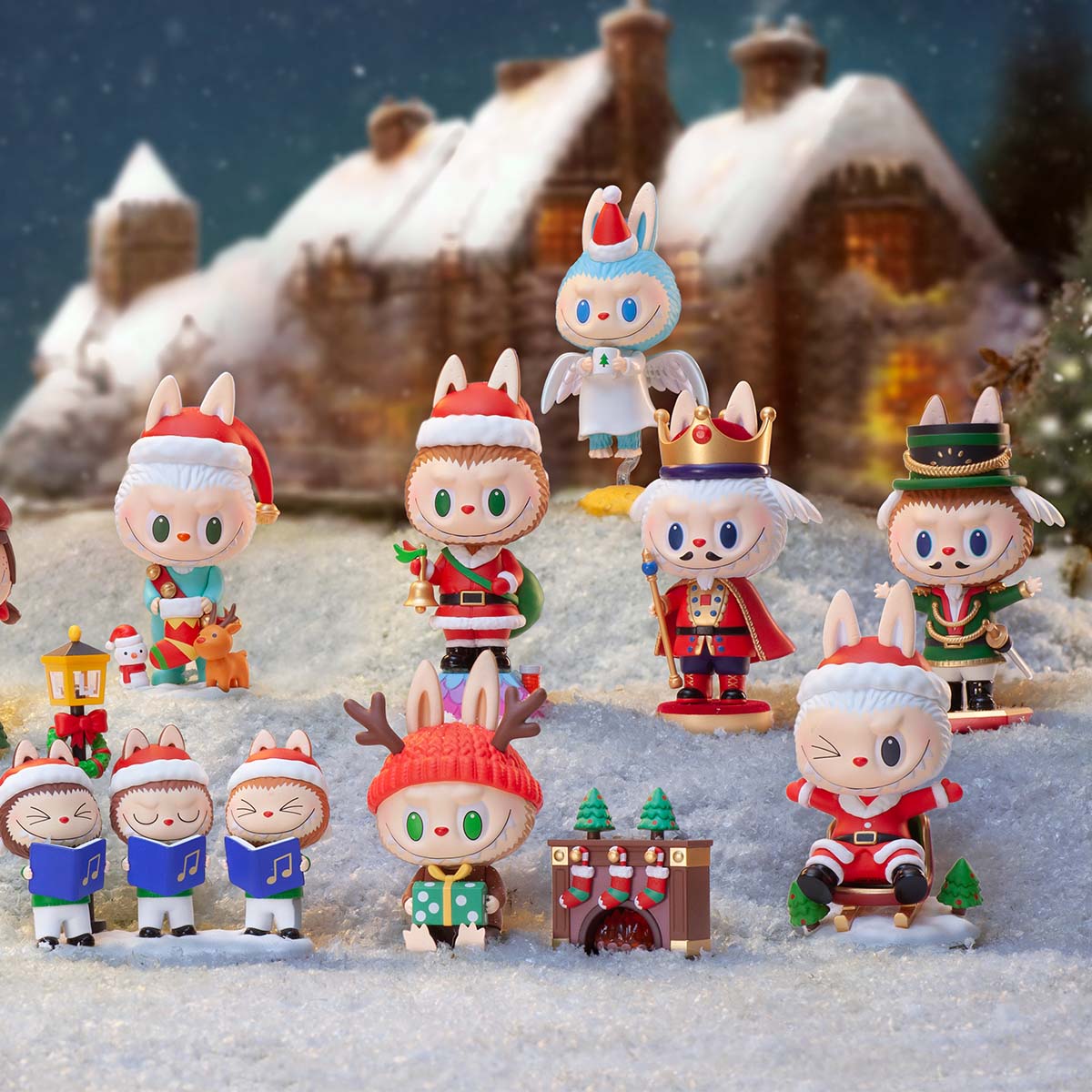 THE MONSTERS Christmas Together Series Figures | Blind Box