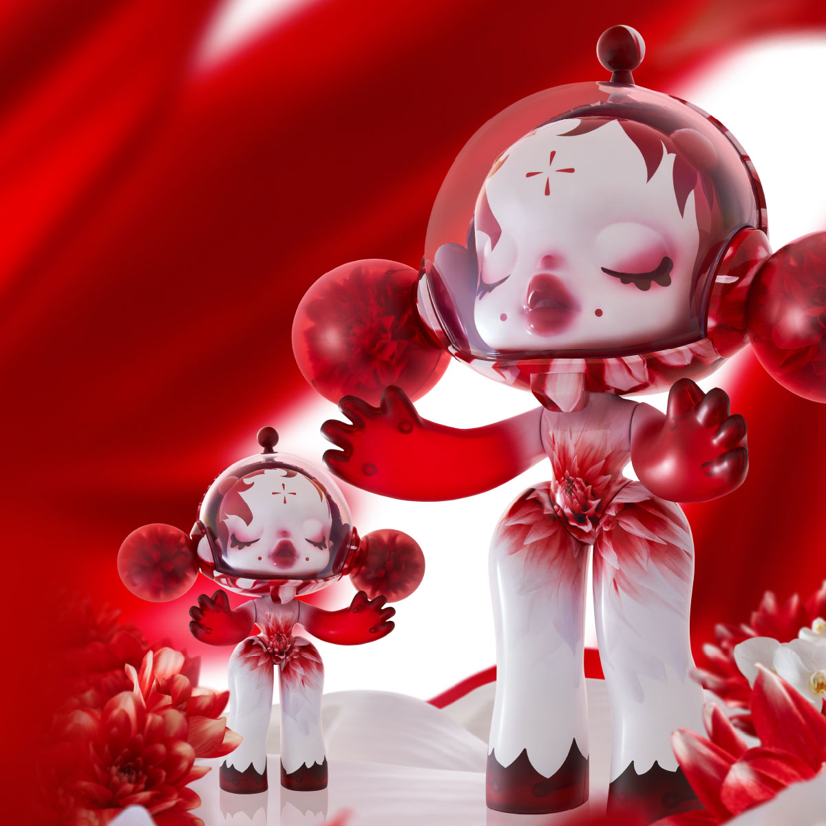 MEGA α SKULLPANDA 1000% MIKA NINAGAWA | MEGA Collection - POP MART 