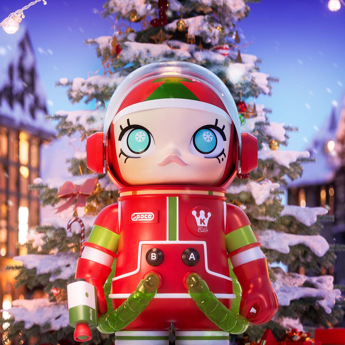 MEGA COLLECTION 400% SPACE MOLLY Christmas | MEGA Collection - POP