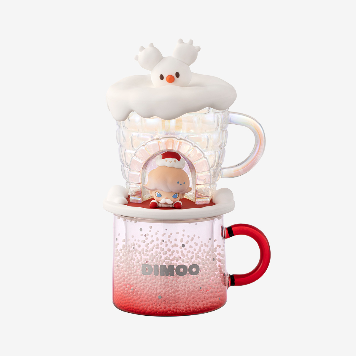 DIMOO Letters from Snowman Series-Stack Cup Gift Box