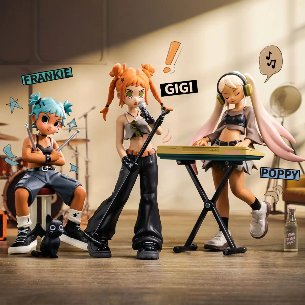 Peach Riot Rise Up Series Figures