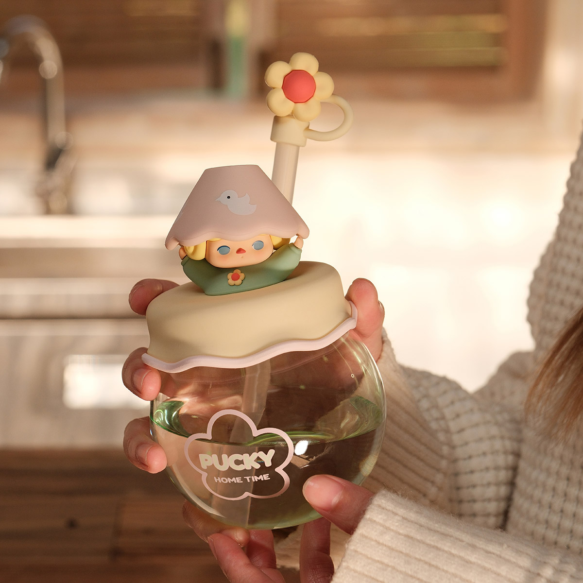 PUCKY Home Time Series-Straw Cup - POP MART (United States)