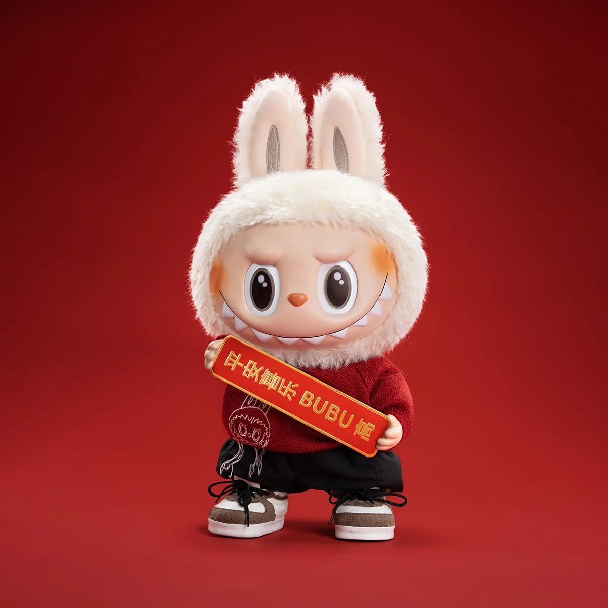 Labubu Best of Luck Vinyl Plush