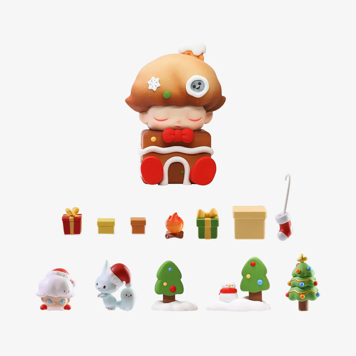 DIMOO CHRISTMAS BOX SCENE SET