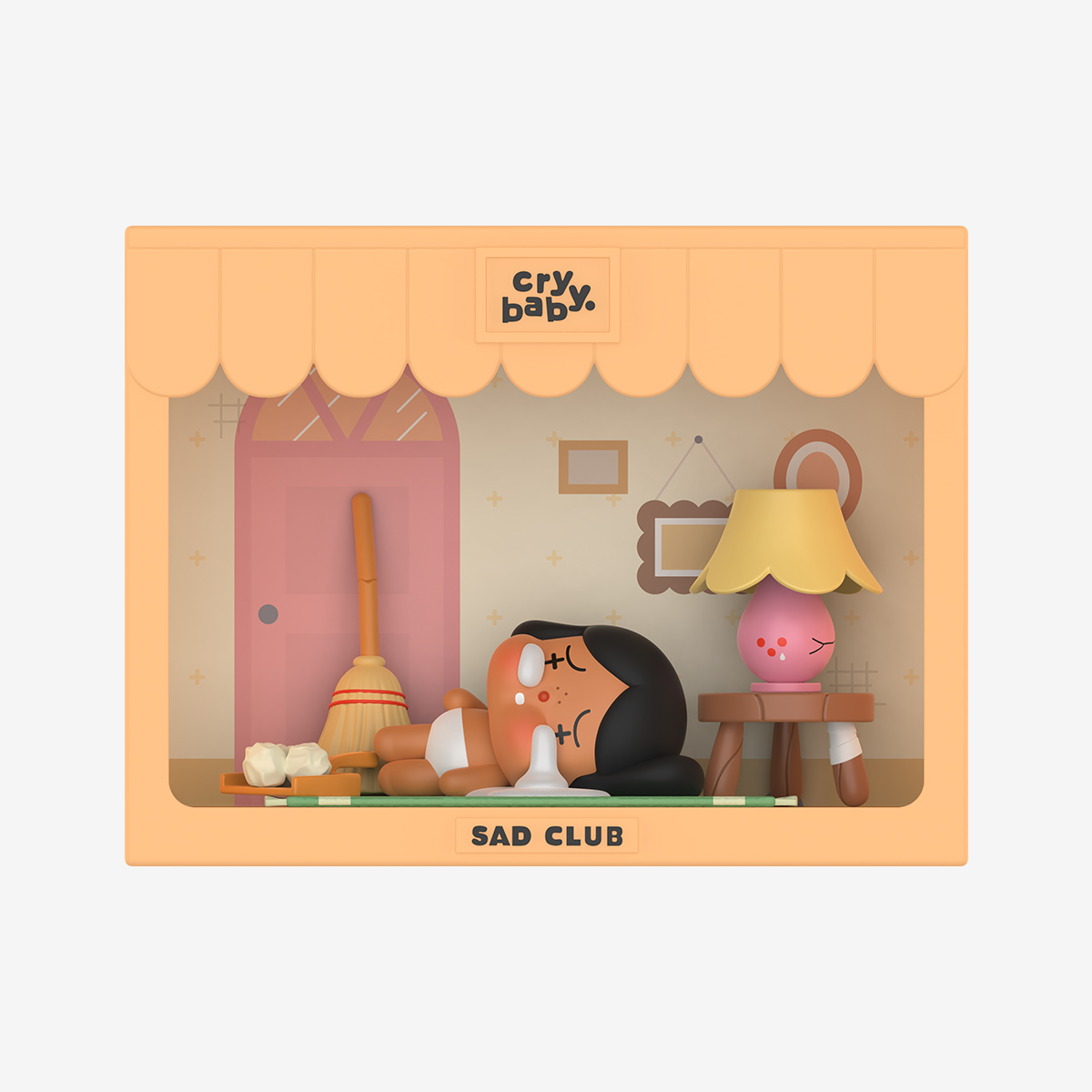 HF6765 未開封 クライベイビー Sad Club シリーズ シーンセット CRYBABY Sad Club Series Scene Sets | Blind Box - POP MART
