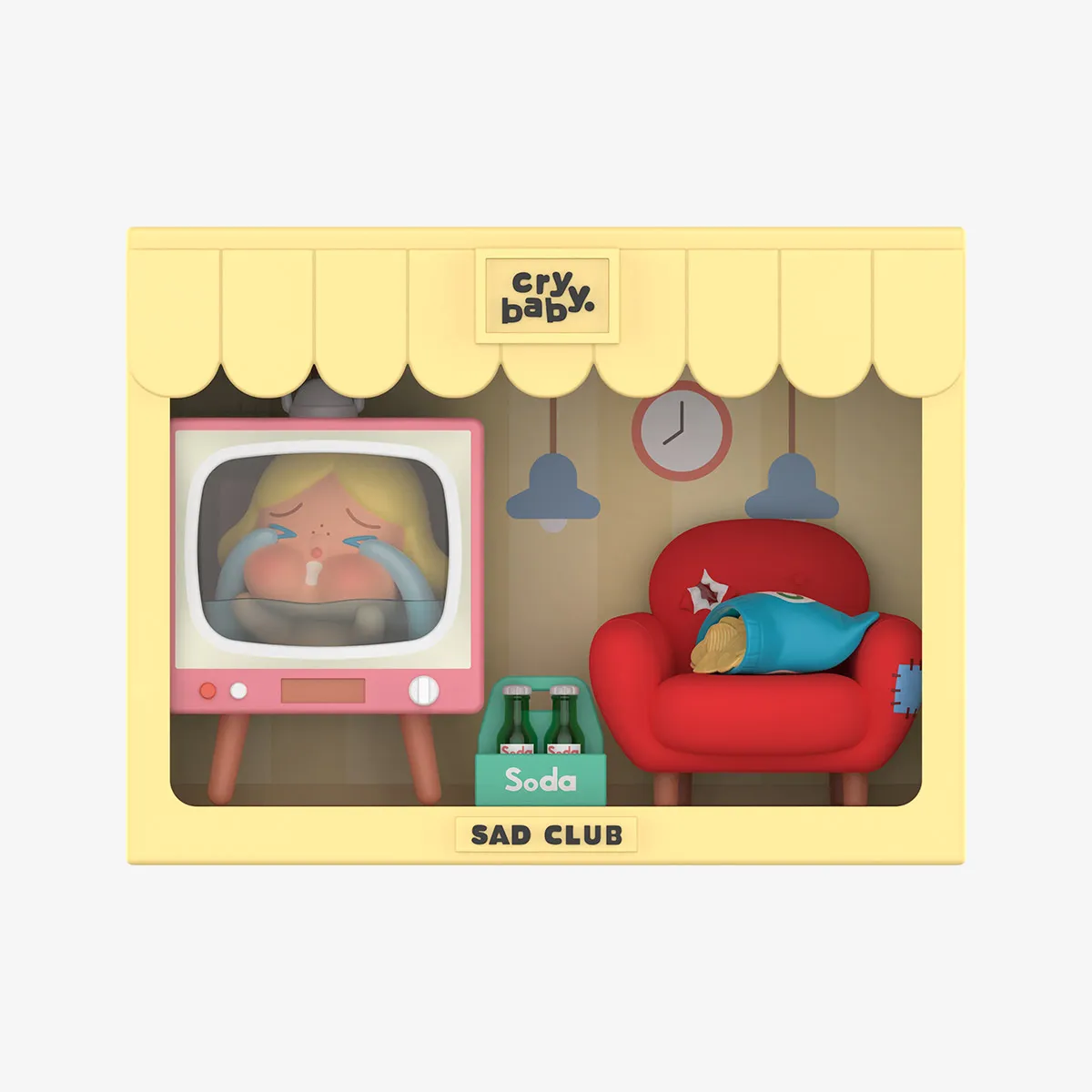 CRYBABY Sad Club Series Scene Sets | Blind Box - POP MART (United 