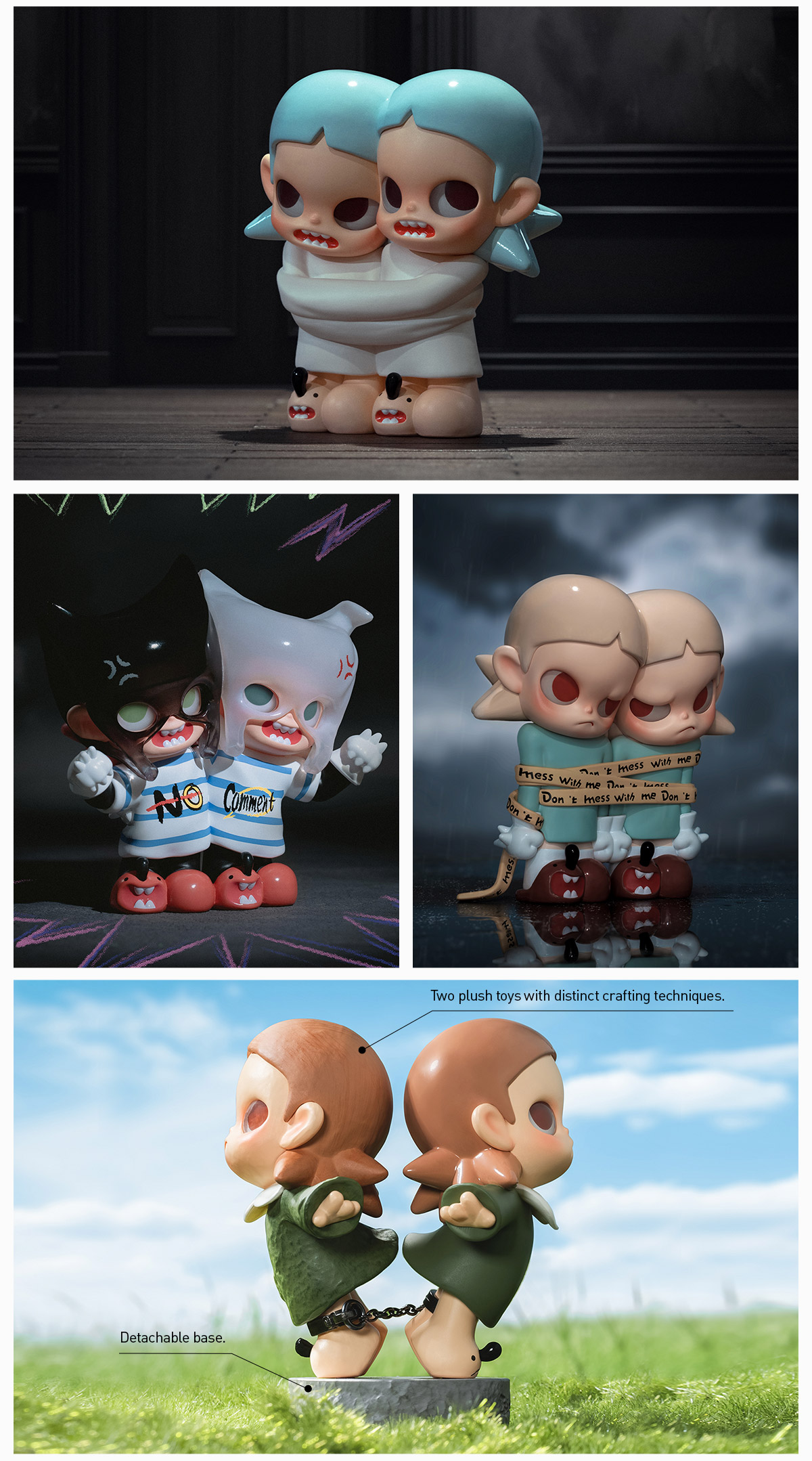 Zsiga Twins Series Figures | Blind Box - POP MART (United