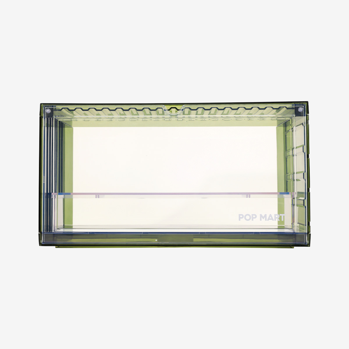 POP MART Assembled Display Container (Transparent Green