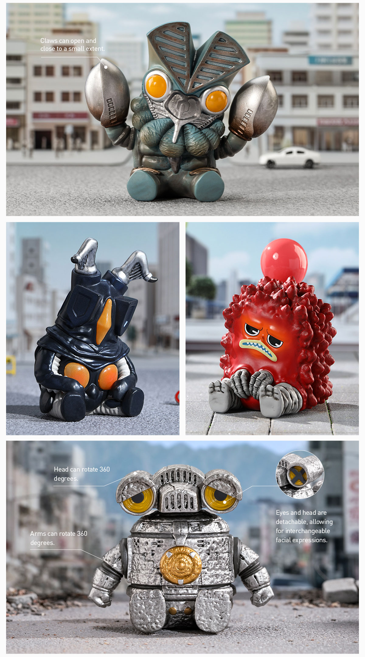 Pop Mart x The Monster KAIJU Blind Box Series - The Toy