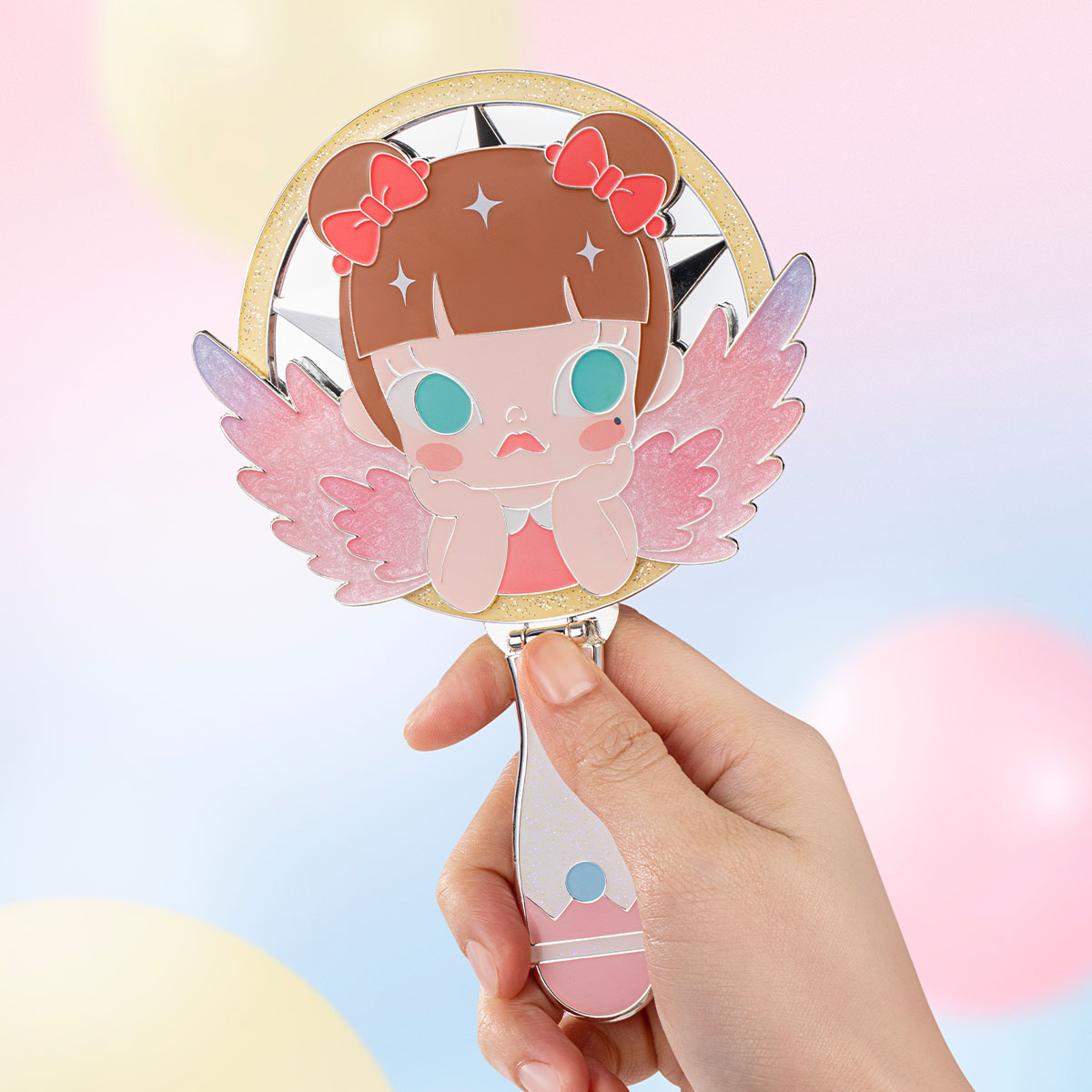 POPMARTラブブノベルティミラー MOLLY My Instant Superpower Series-Handheld Mirror | Accessories