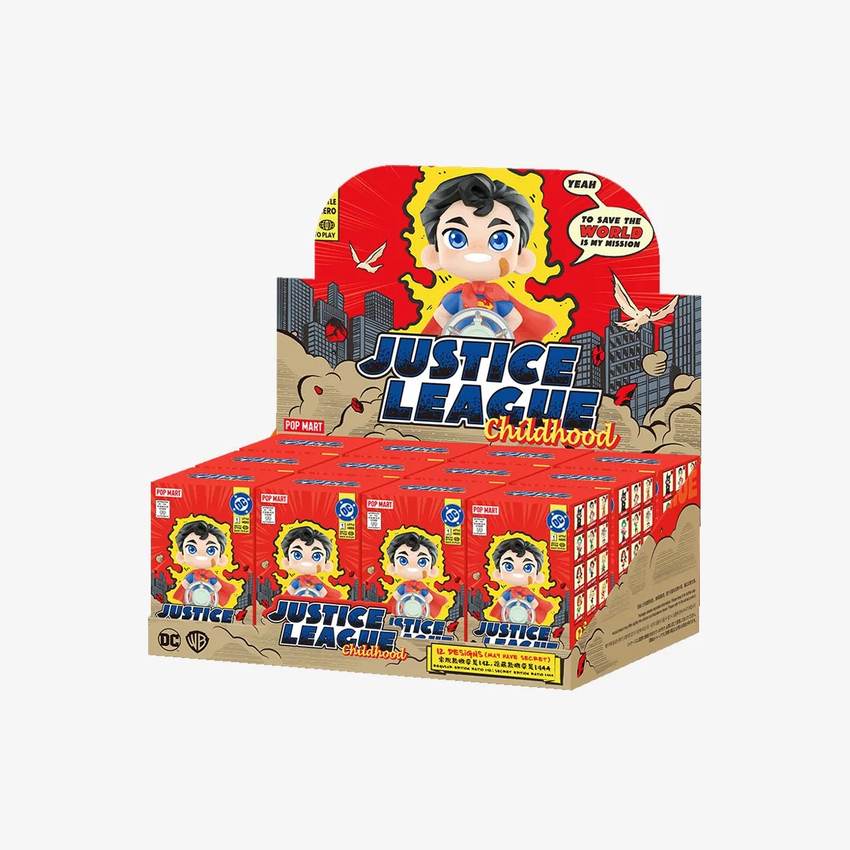 DC Justice League Childhood Series Figures | Blind Box - POP MART 