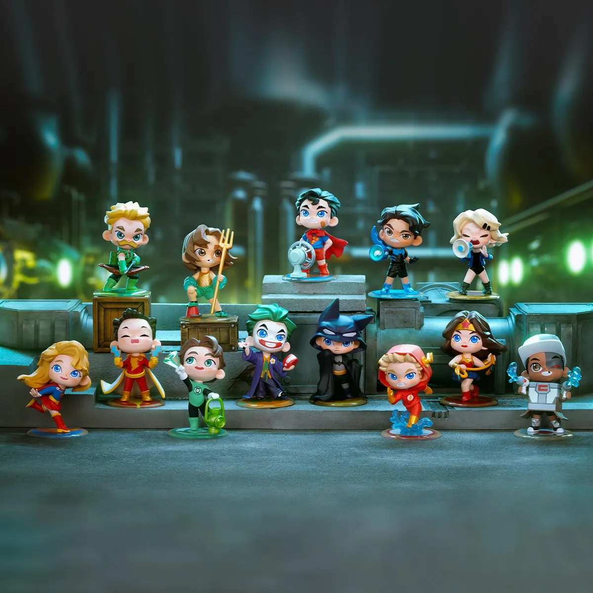 DC Justice League Childhood Series Figures | Blind Box - POP MART 