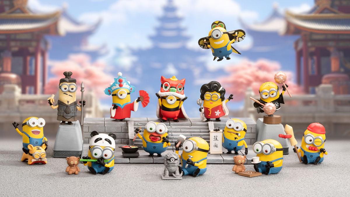 Minions Travelogues of China Series Figures | Blind Box - POP MART 