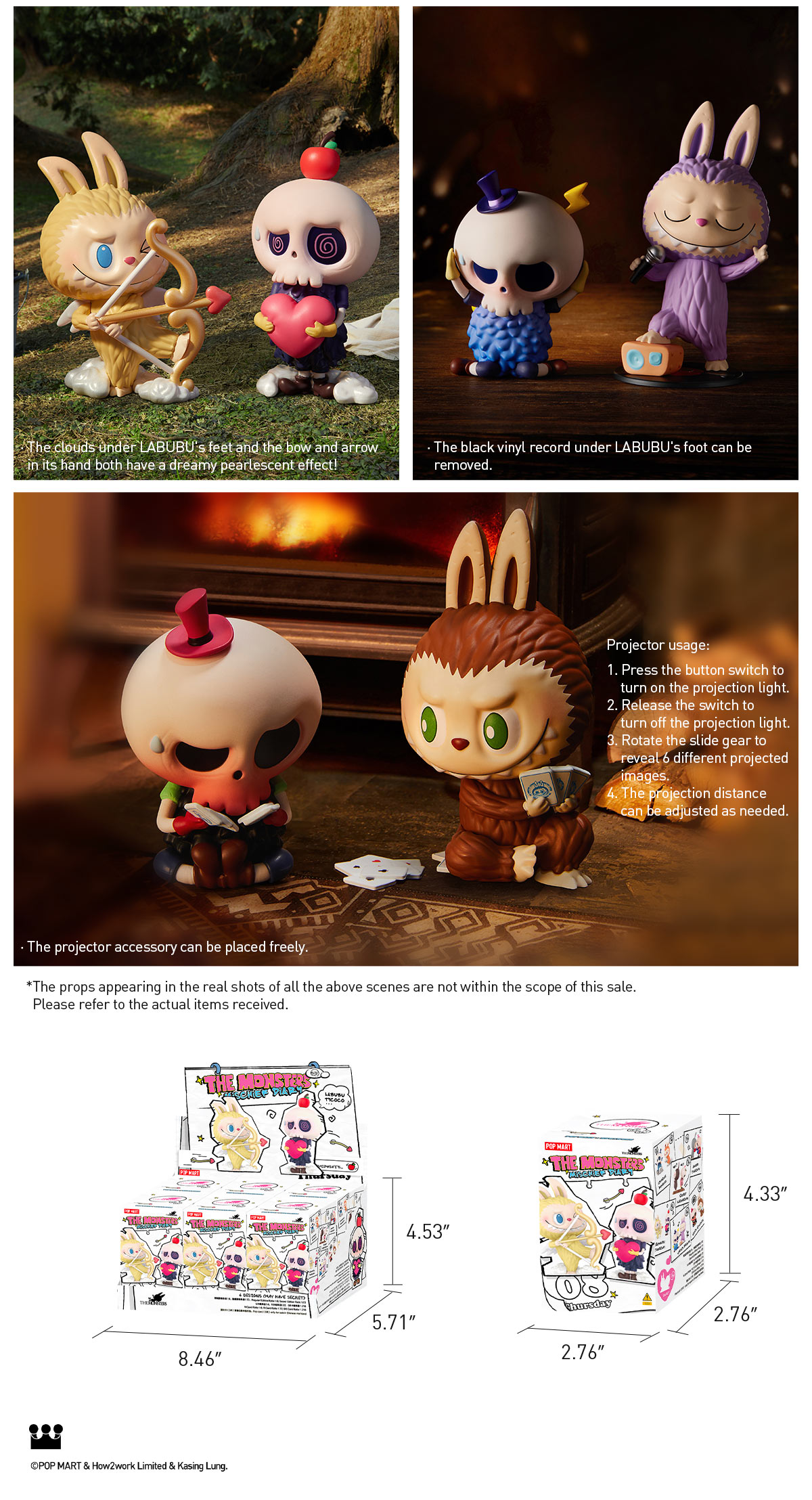 THE MONSTERS Mischief Diary Series Figures | Blind Box - POP MART