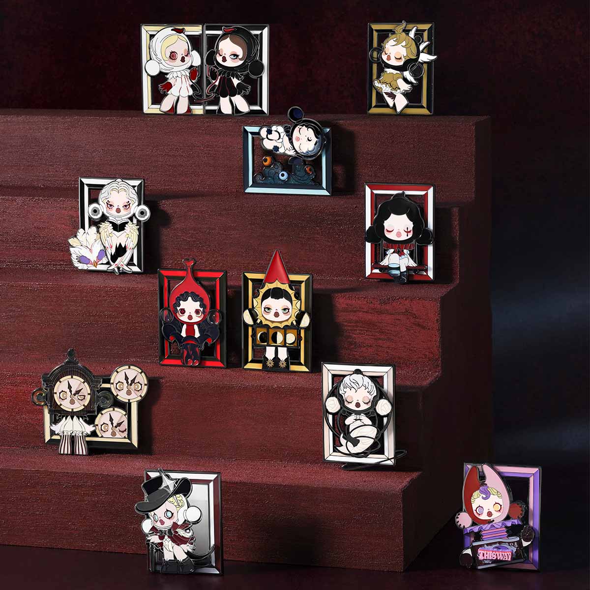 SKULLPANDA Image Of Reality Series-Badge Blind Box | Blind Box