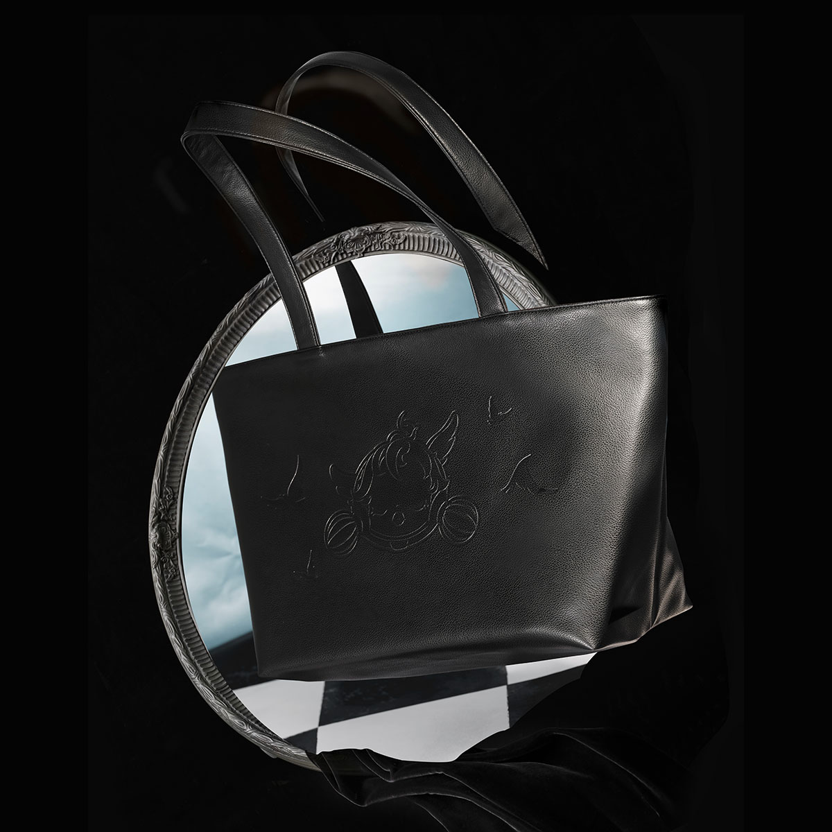 バッグ SKULLPANDA lmage of Reality Series-PUBag SKULLPANDA Image Of Reality Series-PU Bag | Bags - POP MART