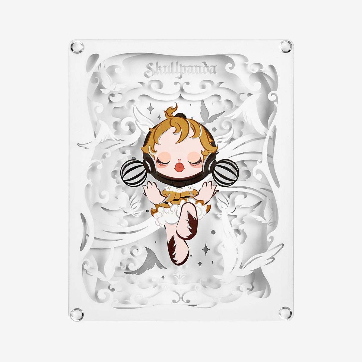 SKULLPANDA Image Of Reality Series-Papercraft Lamp (Plain Ver