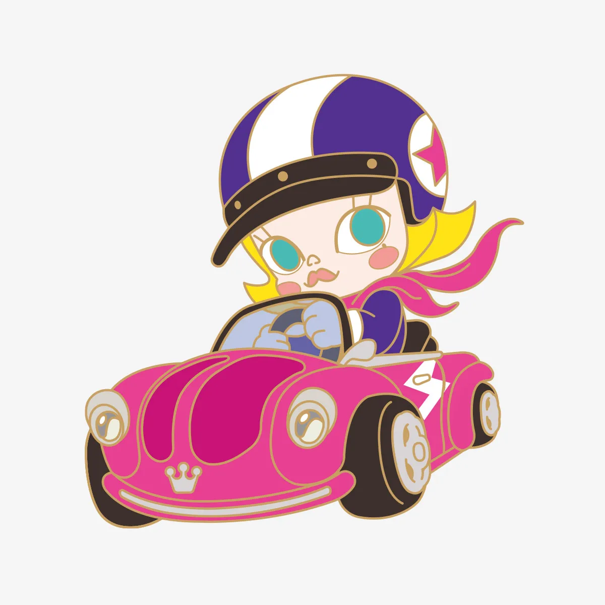 MOLLY Car Car Series-Badge Blind Box | Blind Box - POP MART (United States)