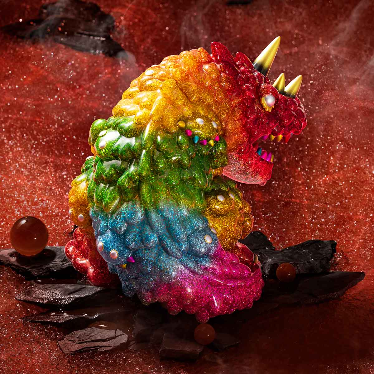 INSTINCTOY Dreamy Vincent“Rainbow Glitter”Figurine | Designer 