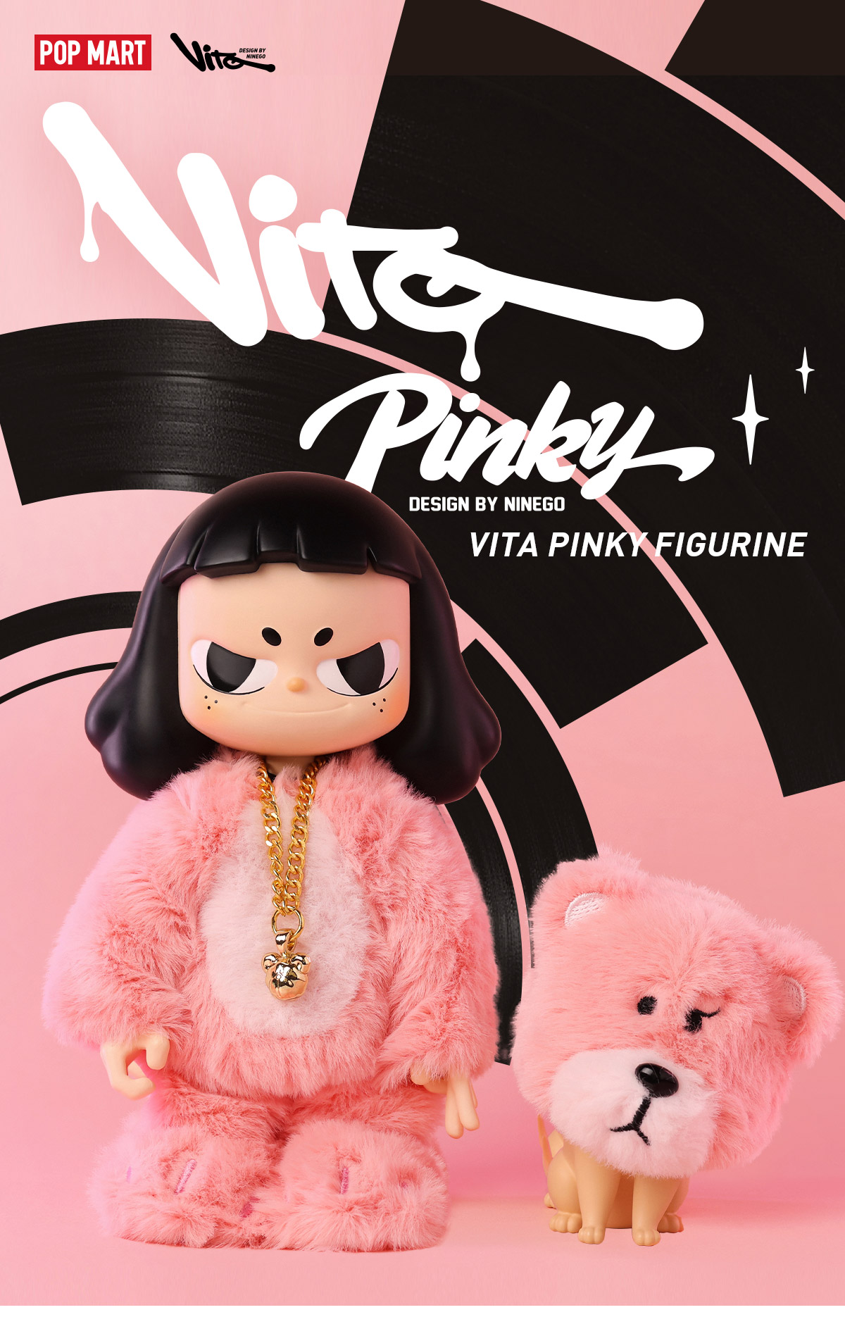 VITA PINKY Figurine | Designer Figurines - POP MART (Canada)