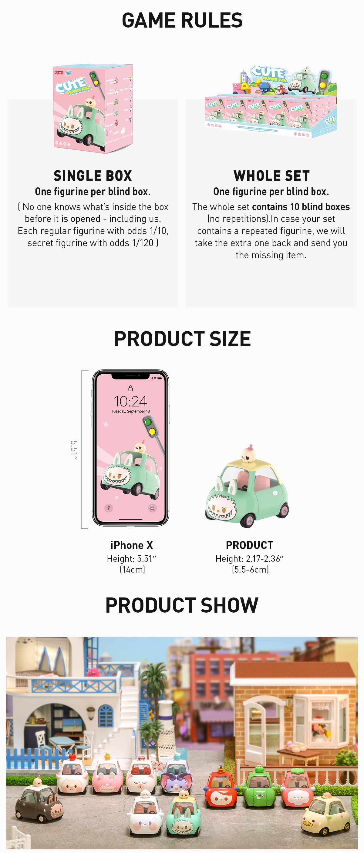 POPCAR Cute Private Car Series|POP MART US Official