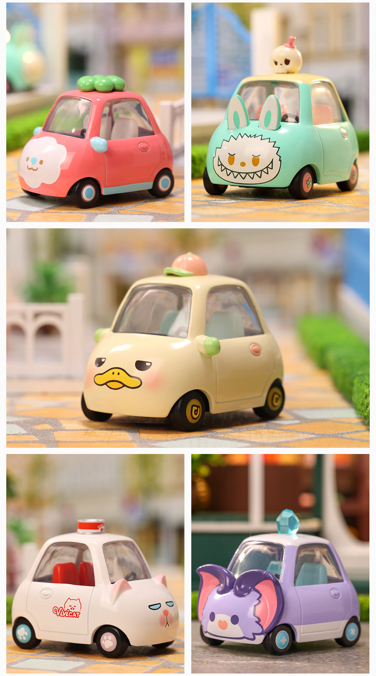 未開封】 POPMART CUTE PRIVATE CAR 1BOXラブブ フィギュア ゲーム