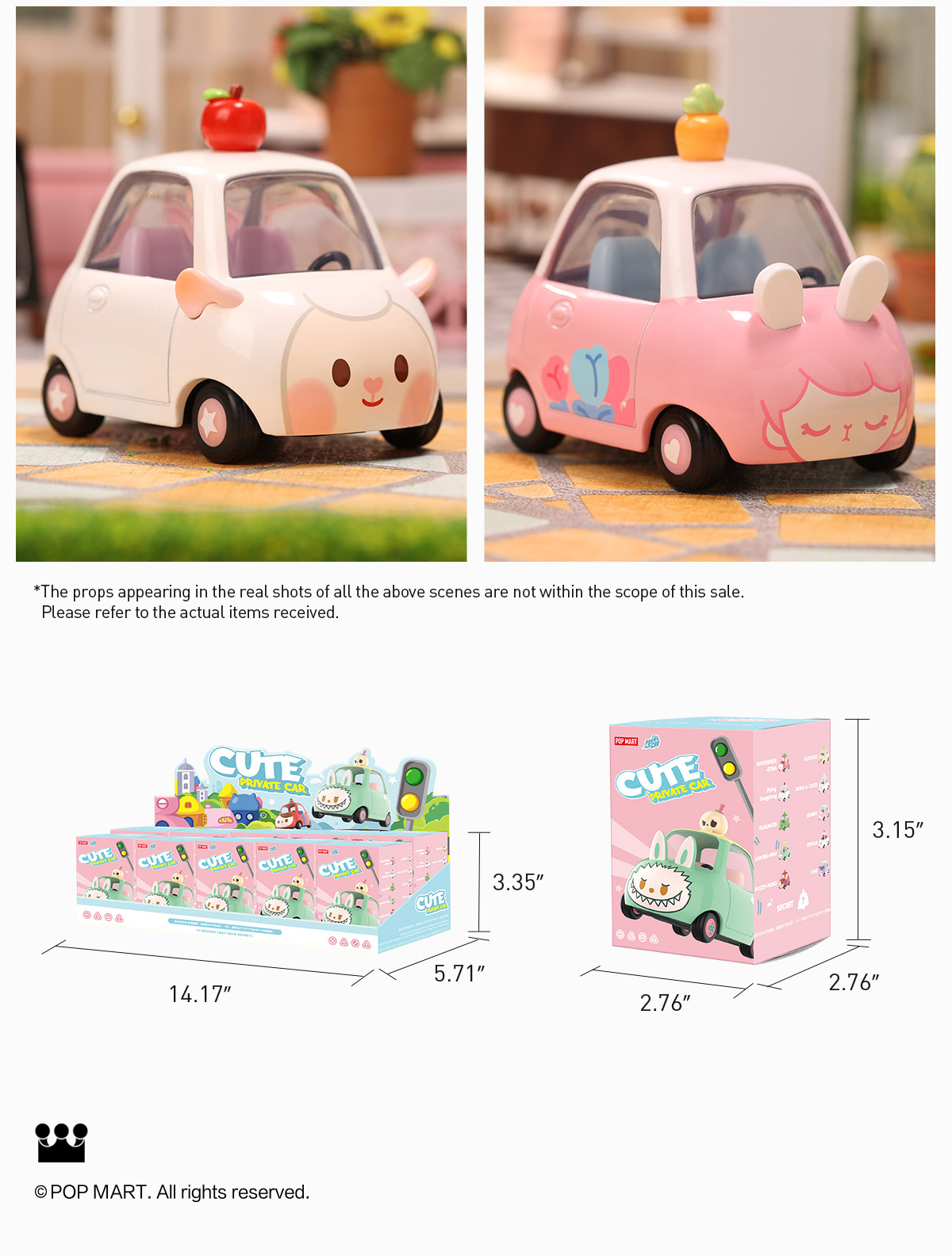 【未開封】 POPMART　CUTE PRIVATE CAR　1BOXラブブ POPCAR Cute Private Car Series | Blind Boxes - POP MART (Hong Kong
