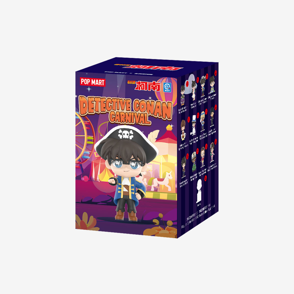 日本未販売popmart Detective Conan フィギュア Detective Conan Carnival Series Figures - POP MART (Canada)