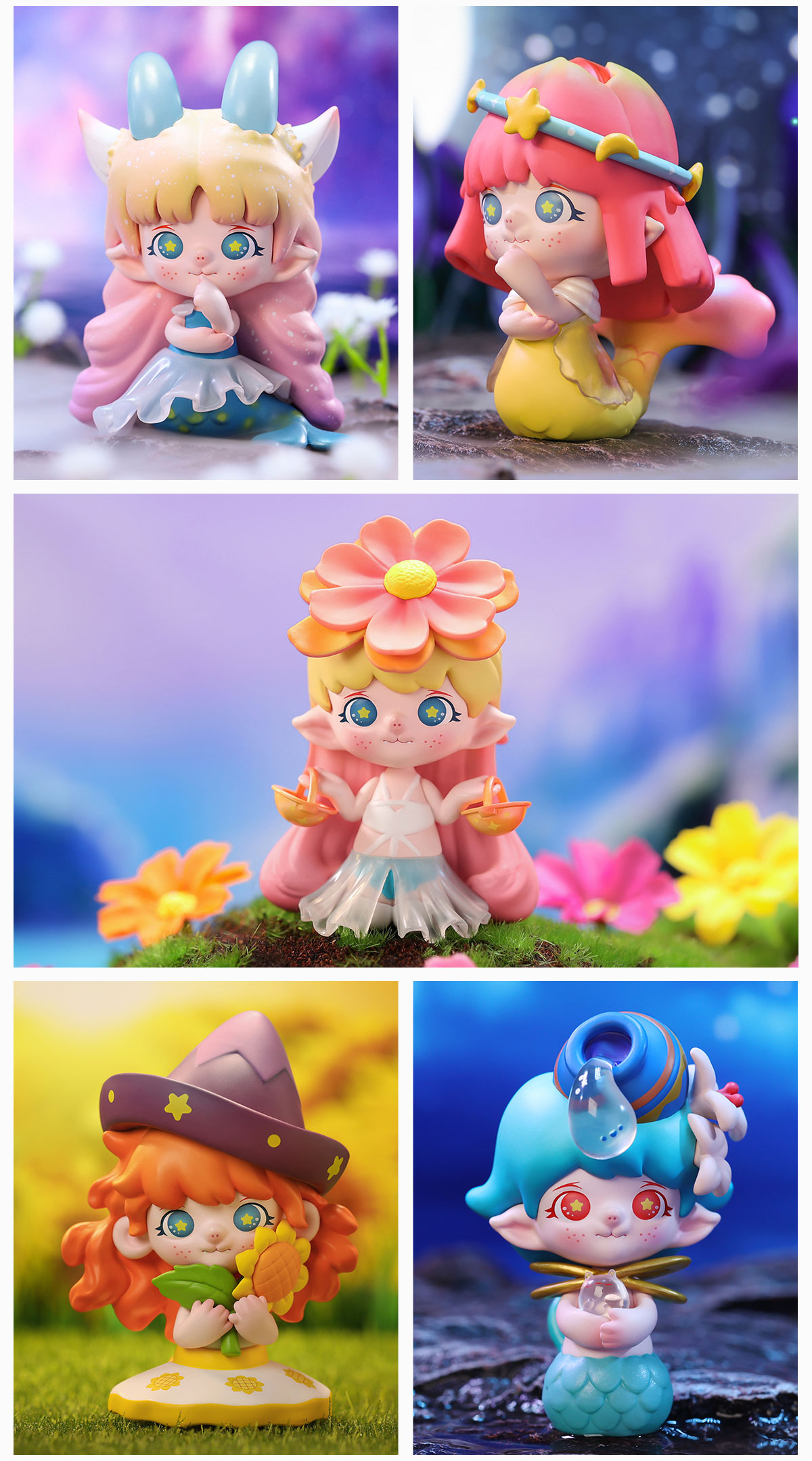 ポップマート Zoe Flower Whispering Box 全種 セット Zoe Flower Whispering Zodiac Series | Blind Boxes - POP MART
