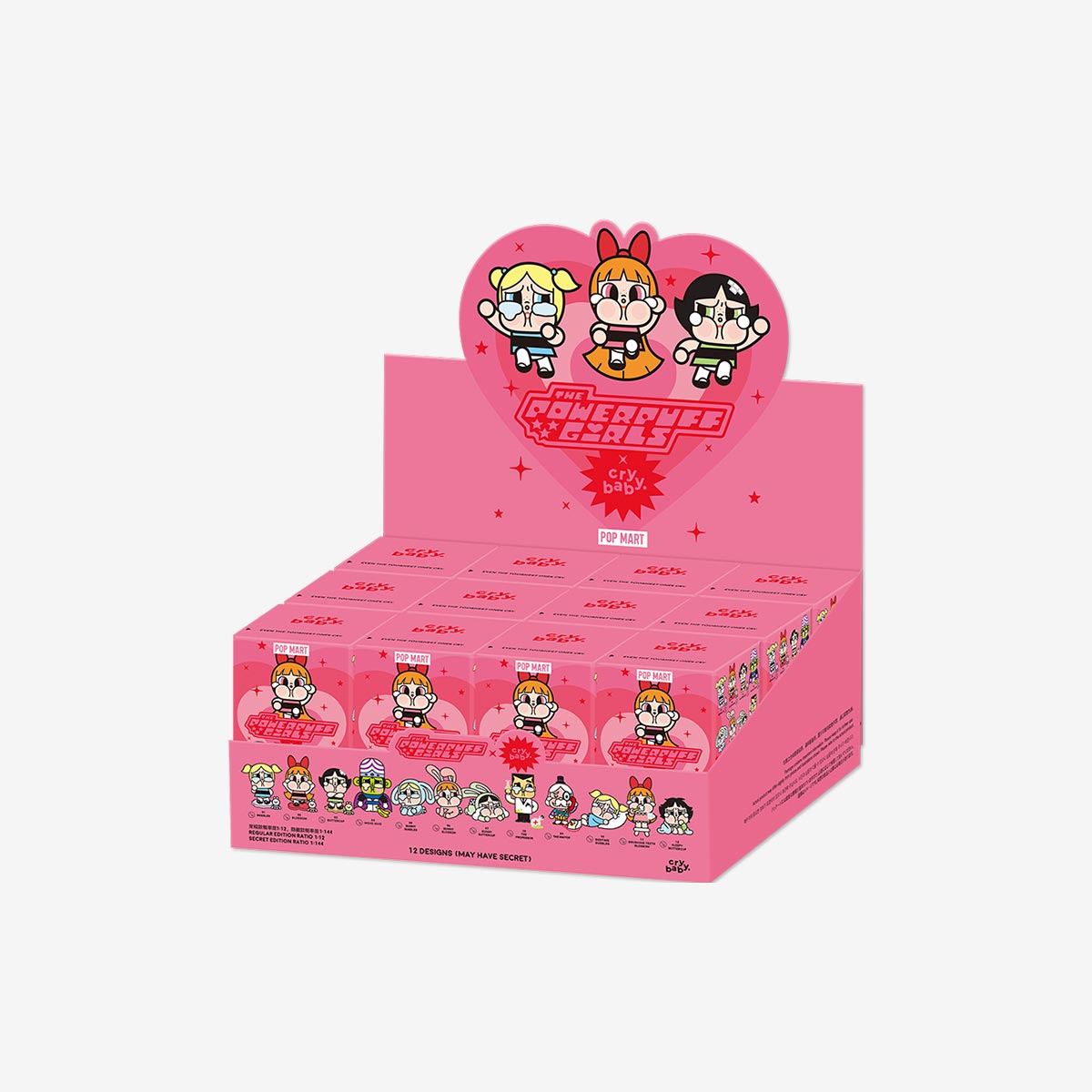 CRYBABY x Powerpuff Girls Series Figures | Blind Boxes - POP MART 