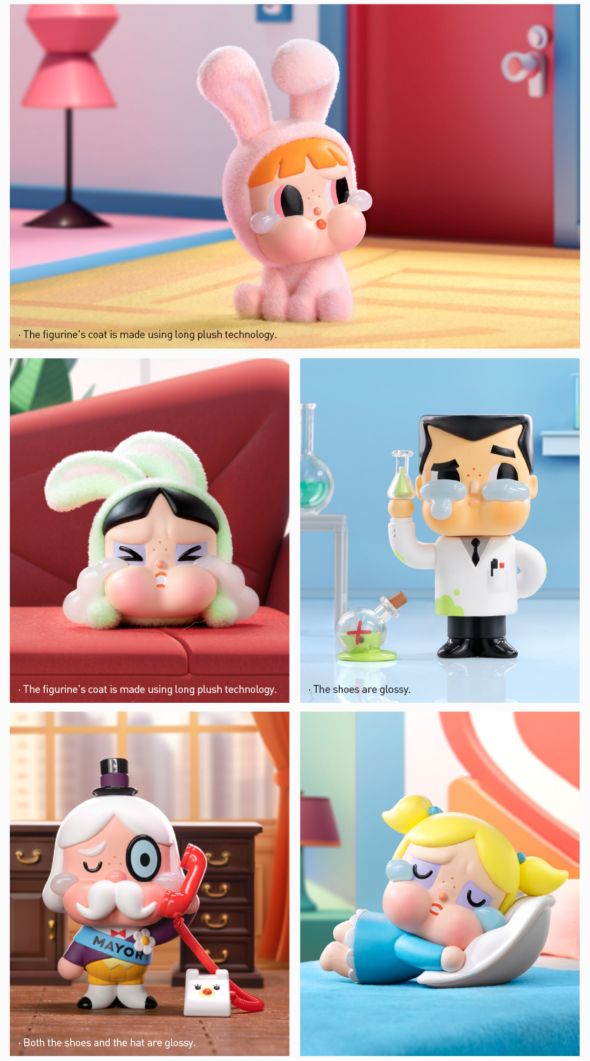 POP NOW:CRYBABY x Powerpuff Girls Series Figures - POP MART