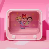 POP MART-CRYBABY × Powerpuff Girls Series-TV Set Luminous Display Container - Banner 1