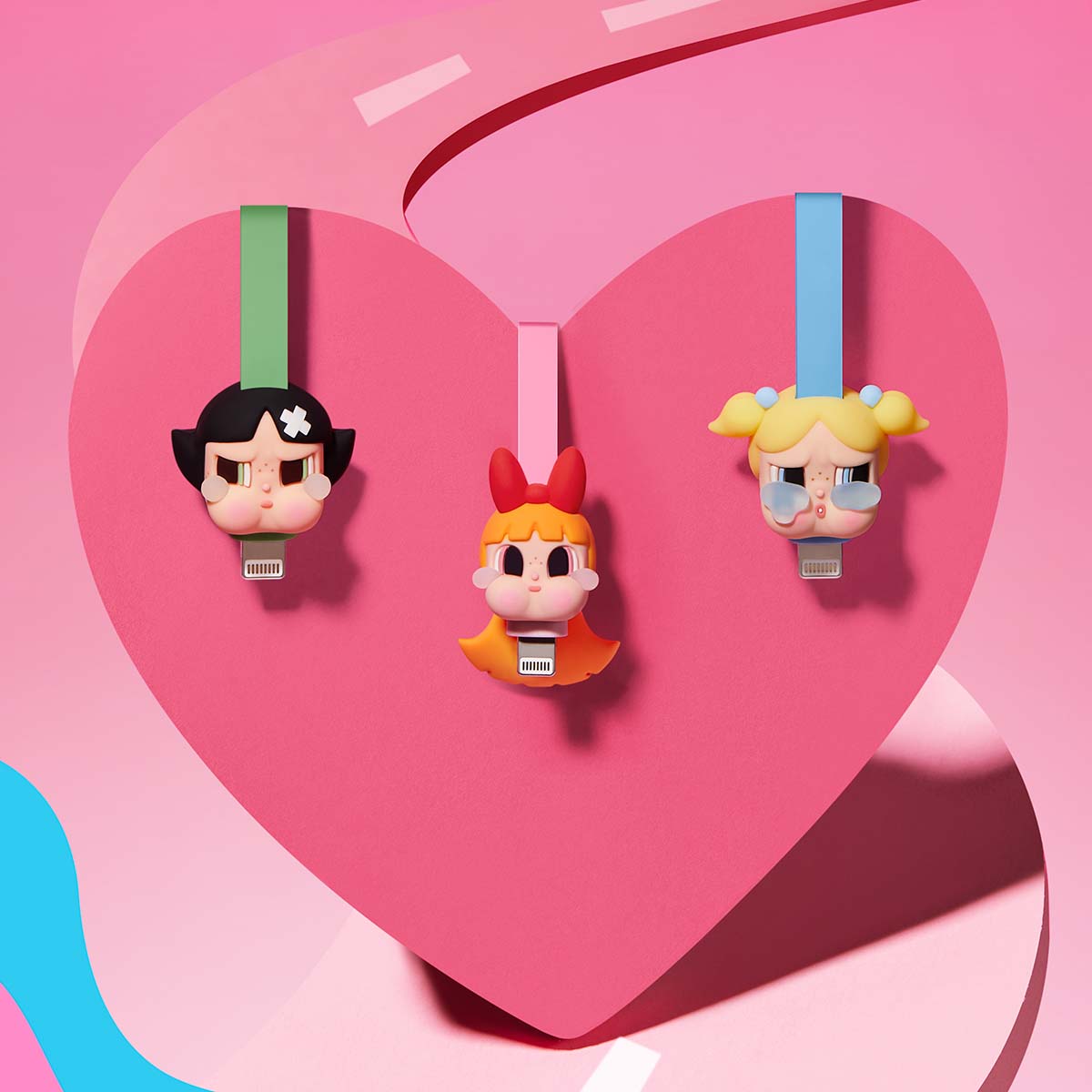 CRYBABY x Powerpuff Girls Series-Cable Blind Box (Type-C) | Blind