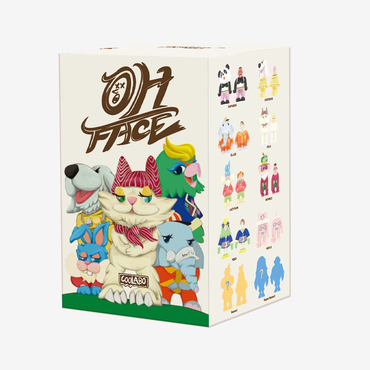 COOLRAINLABO Oh Face Series - POP MART (United States)